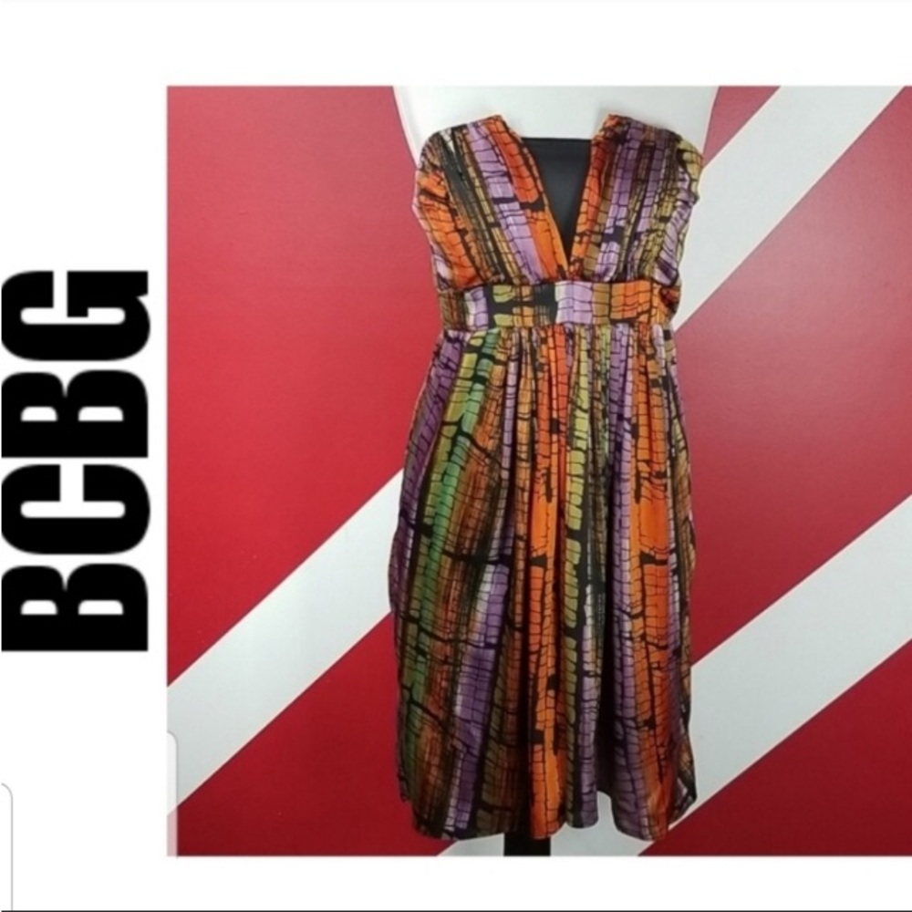 BCBG colorful dress